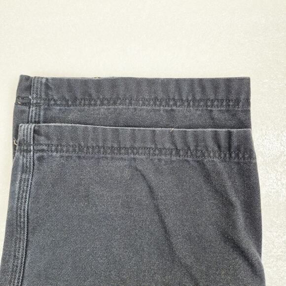 Duluth Trading Co Cargo Pants Mens 42x34 Black Relaxed Fit Work Utility Pockets - Picture 9 of 10